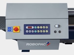 Panneau de contrôle de la machine de mise sous film ROBOPAC modèle PACK