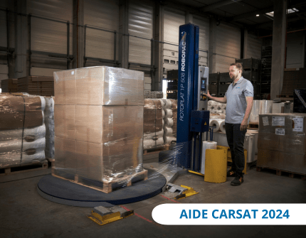 Vignette d'article de blog sur l'aide Carsat 2024 de l'Assurance Maladie pour l'investissement de filmeuses